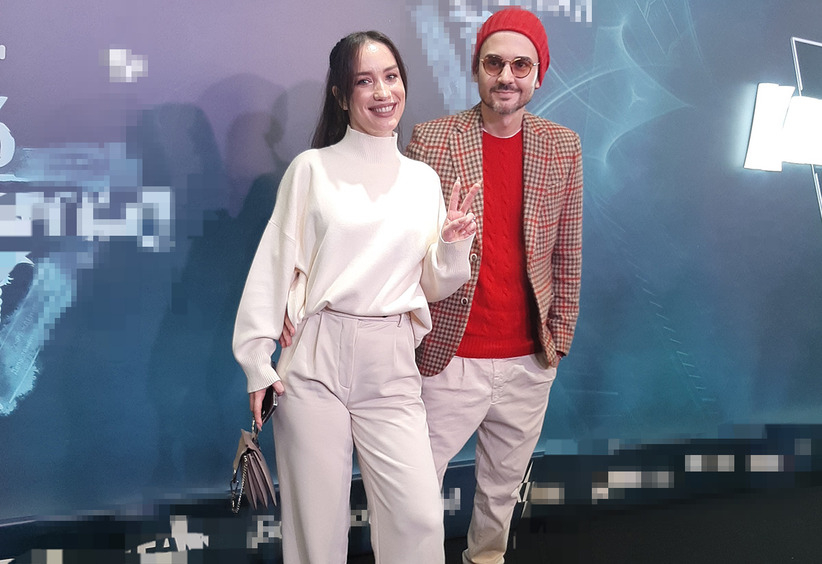 Виктория Дайнеко с мужем