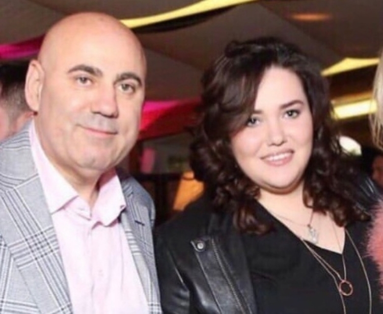 Иосиф Пригожин с дочкой Данаей