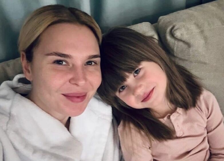 Пелагея с дочкой Таисией