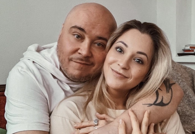 Доминик Джокер с женой Екатериной