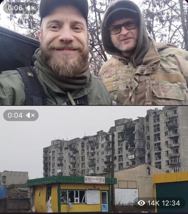 Клим Поплавский заснял видео с фронта