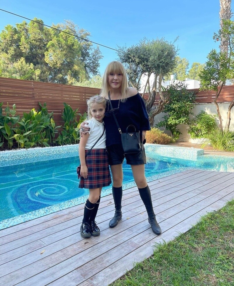 Алла Пугачева с дочкой Лизой