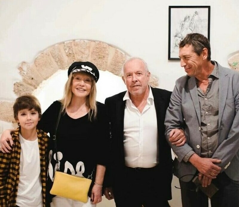 Примадонна в компании сына Гарри и Андрея Макаревича