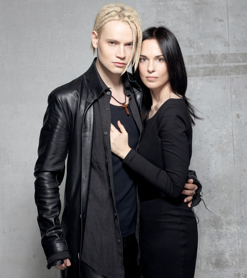 Певец с женой Еленой Мартыновой