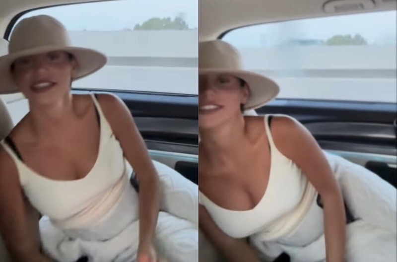 У актрисы заметили округлившийся живот