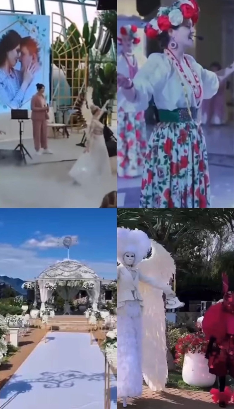 Свадьба сына актрисы прошла еще 22 августа