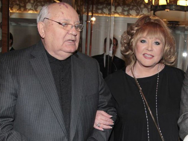 Пугачева пришла проститься с Горбачевым