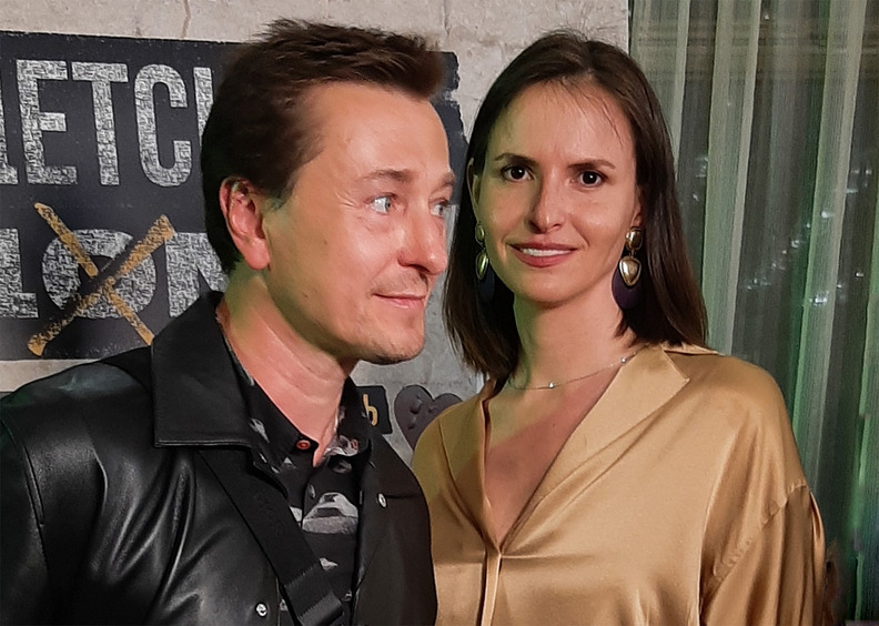 Сергей Безруков и Анна Матисон