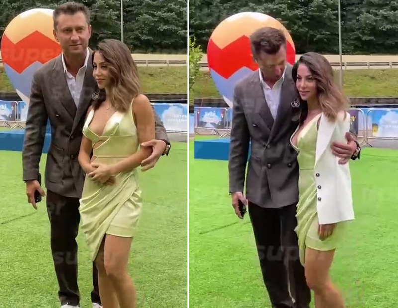 Актриса свернула своей грудью на премьере сериала