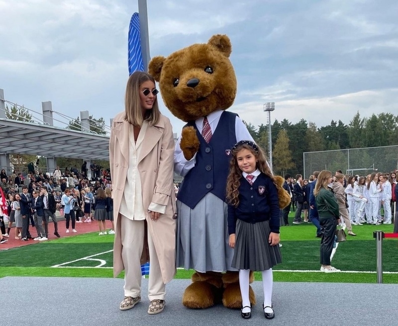 Кети Топурия с дочерью Оливией