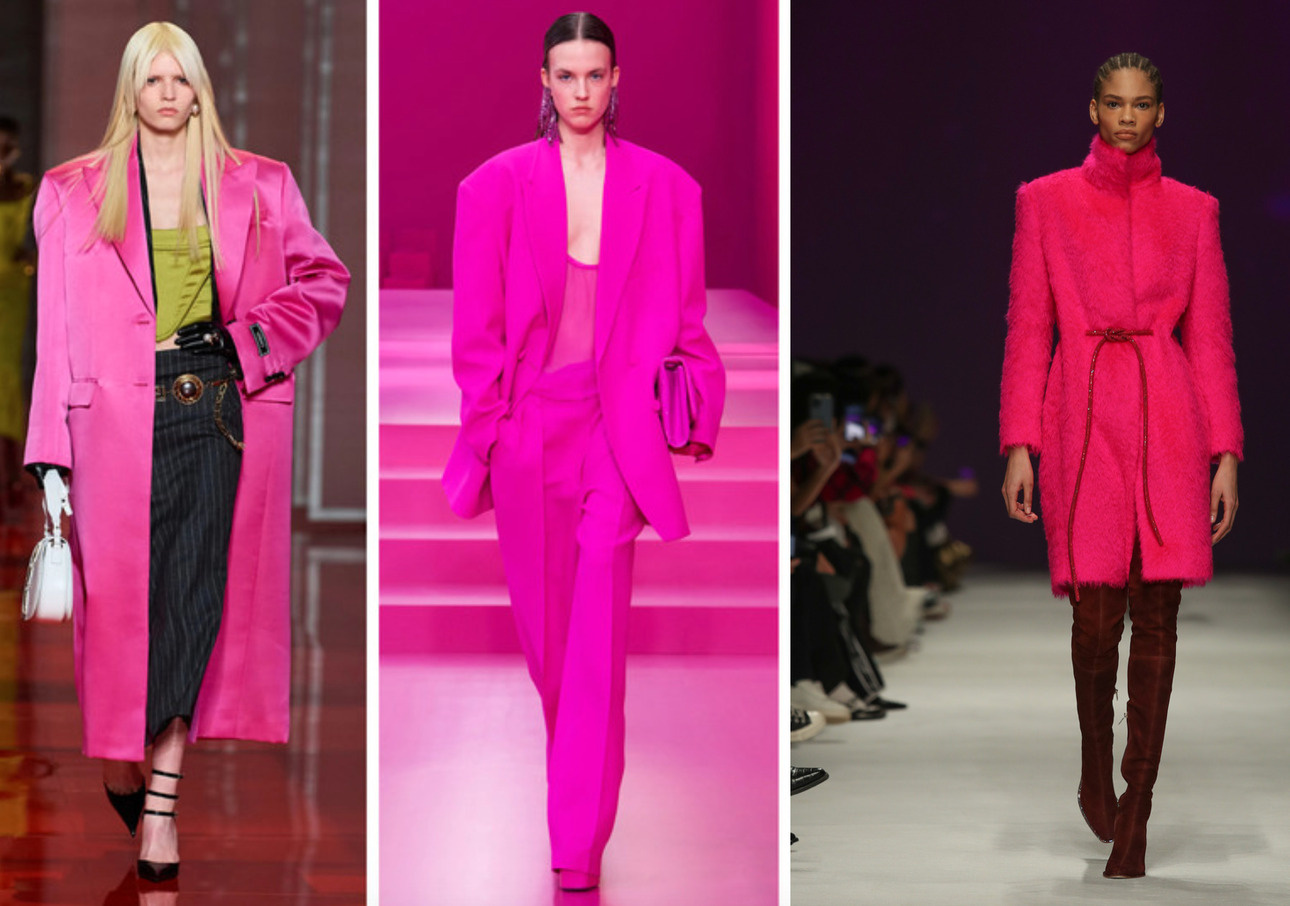 Versace/ Valentino/ Genny осень-зима 2022/23