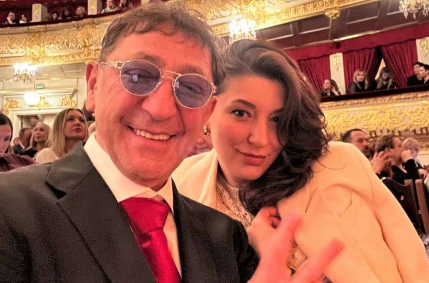 Григорий Лепс с дочерью