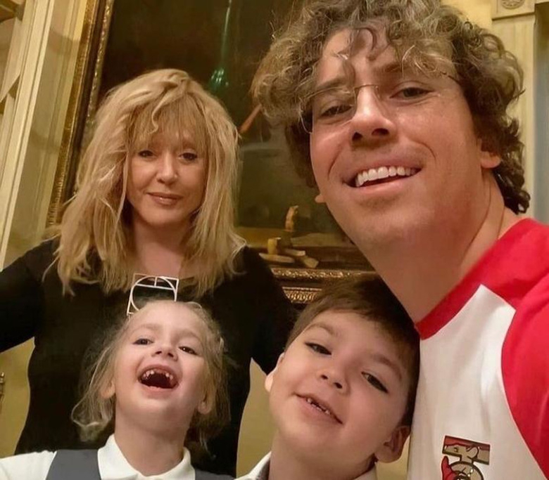 Алла Пугачева и Максим Галкин с детьми