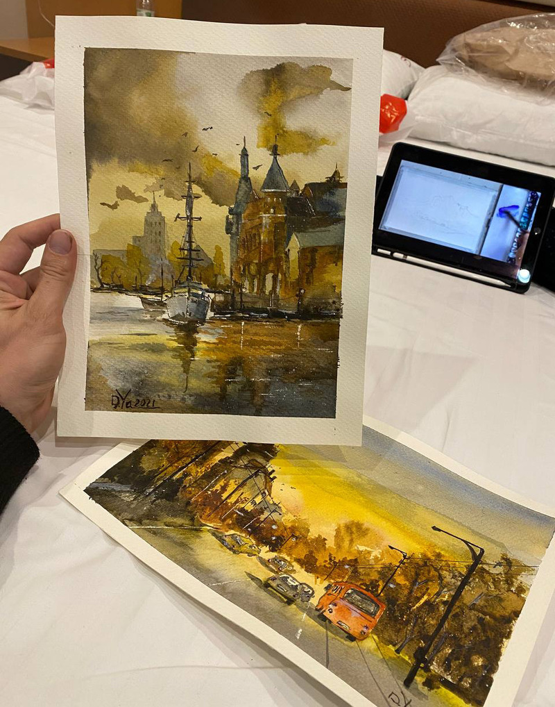 Сейчас Якушев хочет сделать выставку своих картин