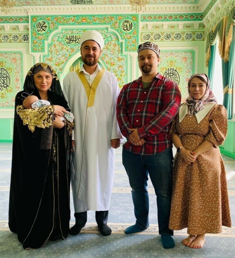 Ксения показала фото, сделанное в московской мечети