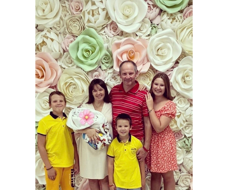 Даниил Спиваковский с семьей