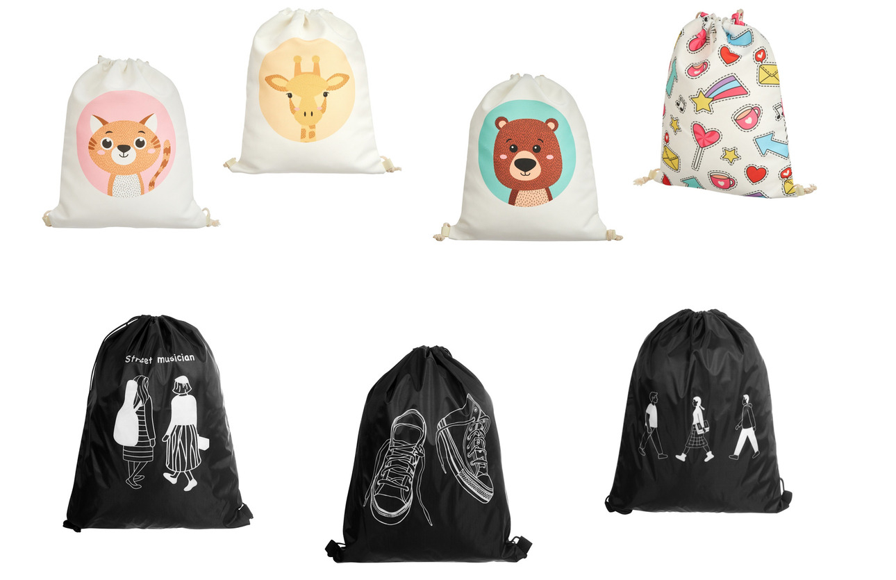 Мешки для обуви и мешки-рюкзаки