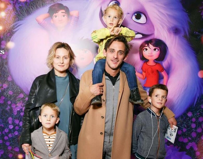 Михаил Башкатов с семьей