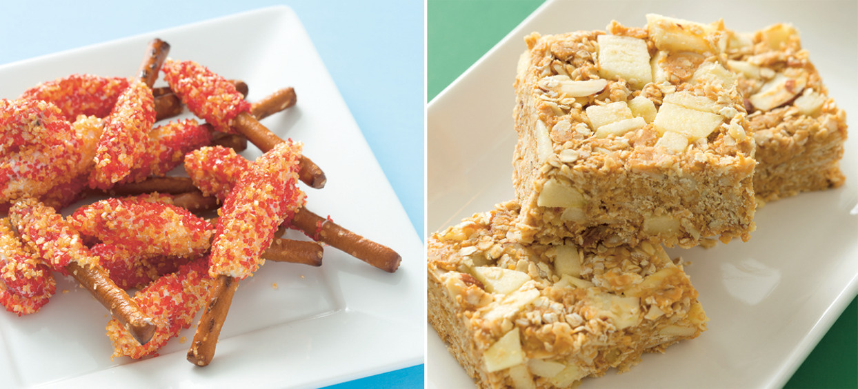 Готовим закуски в стиле Minecraft