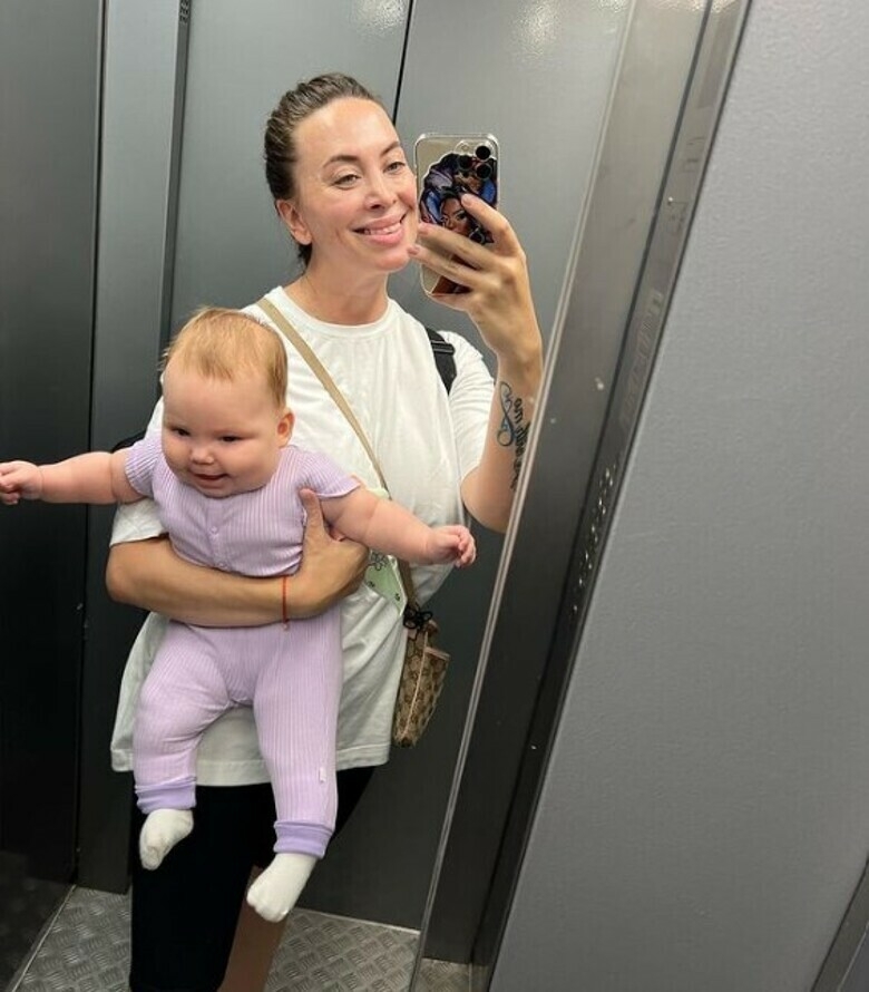 Наталья Фриске с дочкой Луной