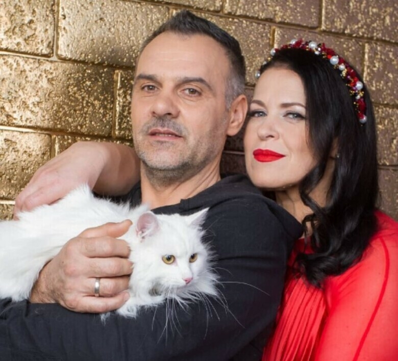 Руслана Писанка с мужем