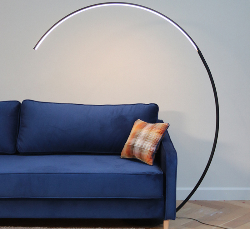 Диван «Хэвард» синий велюр Triniti от фабрики Диванчик.ру