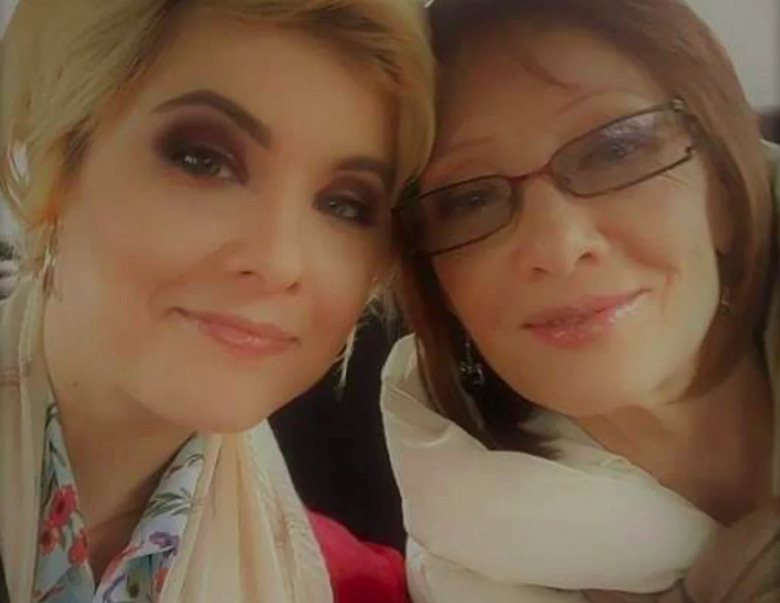 Ольга Зарубина с дочерью Кирой