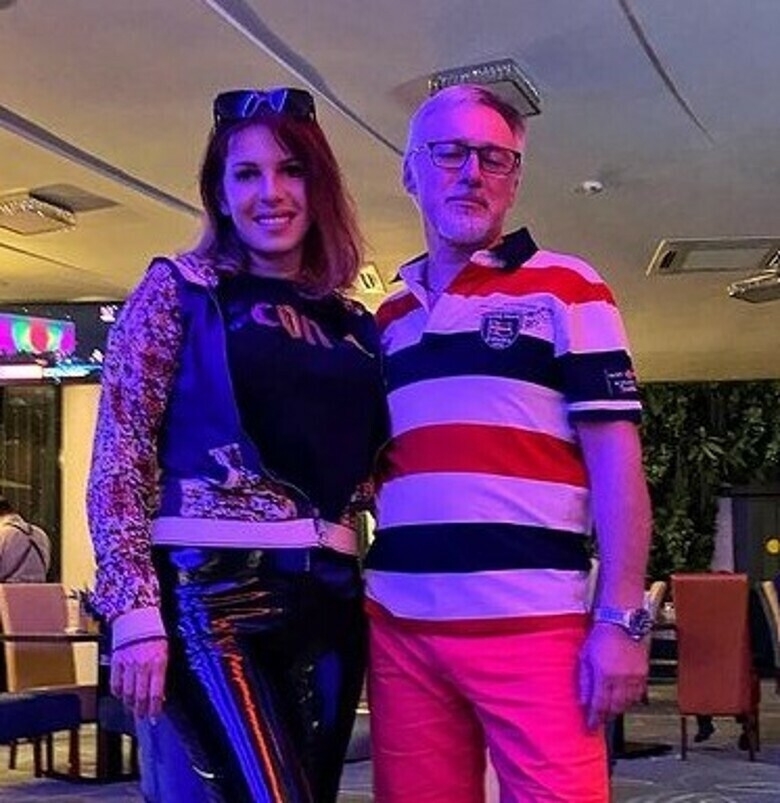 Наталья Штурм с возлюбленным Альбертом