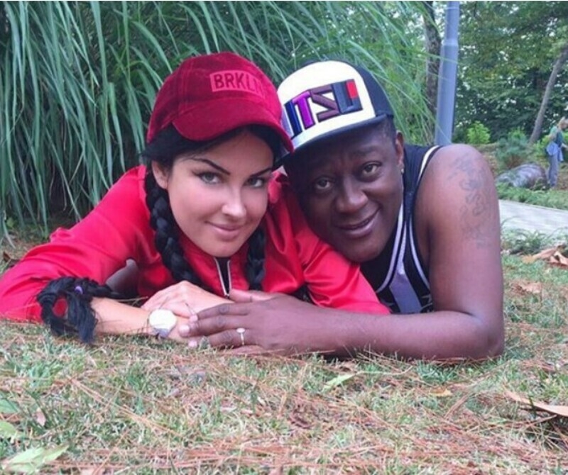 Пьер Нарцисс с женой