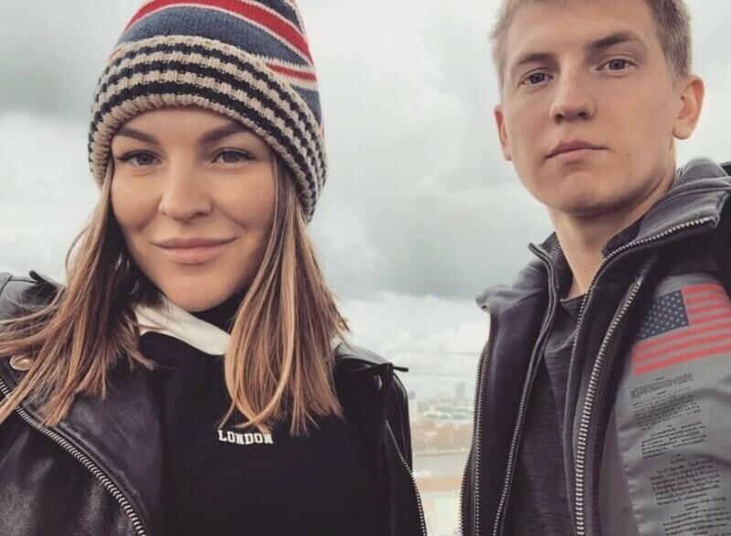 Алексей Щербаков с женой