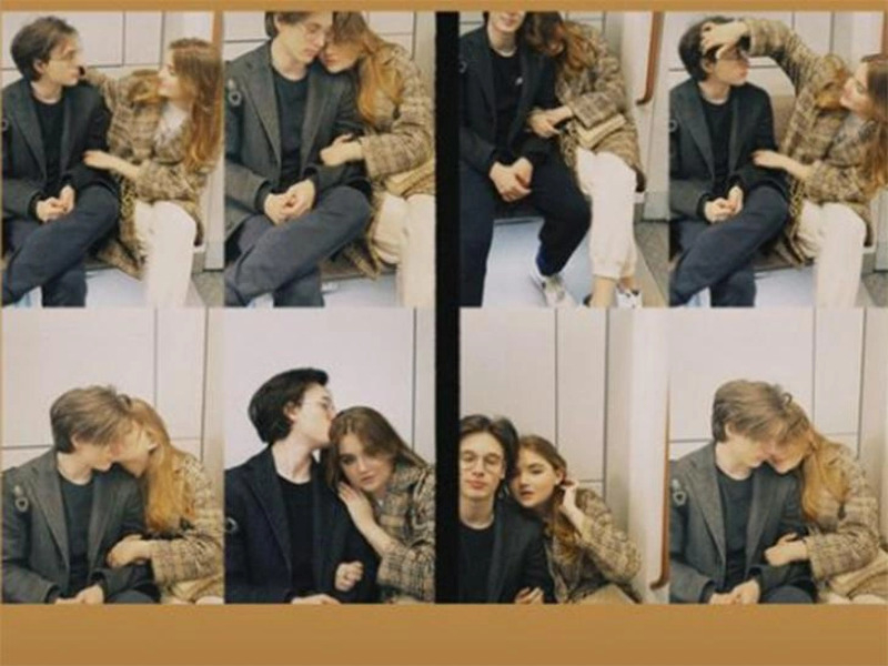 Мартин Авербух со своей девушкой