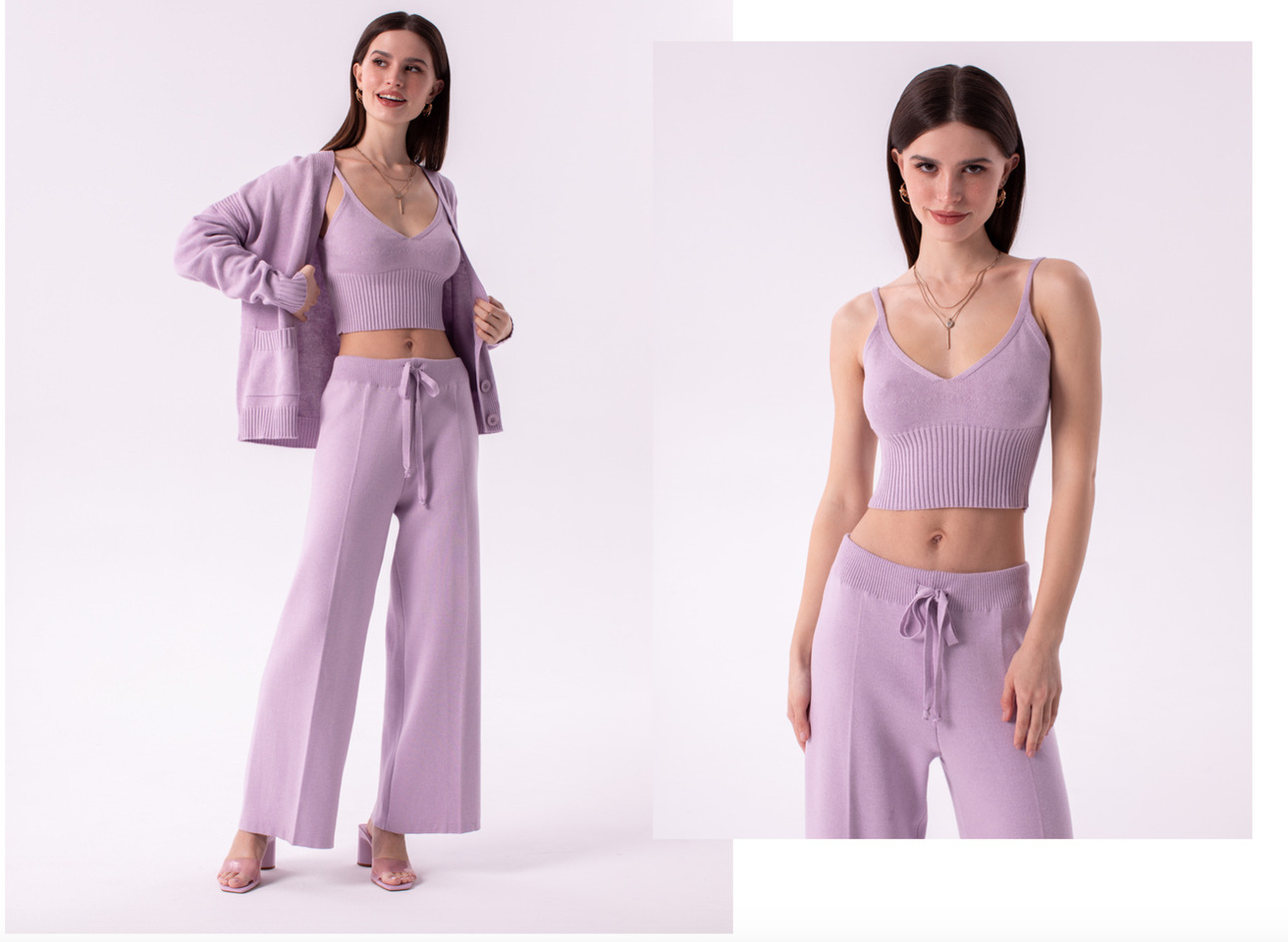 Весенне-летняя коллекция российского дизайнера женской одежды Виктории Куксиной. Визитная карточка бренда - премиальный трикотаж и неизменно женственные платья