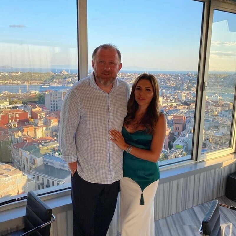 Константин Ивлев с женой