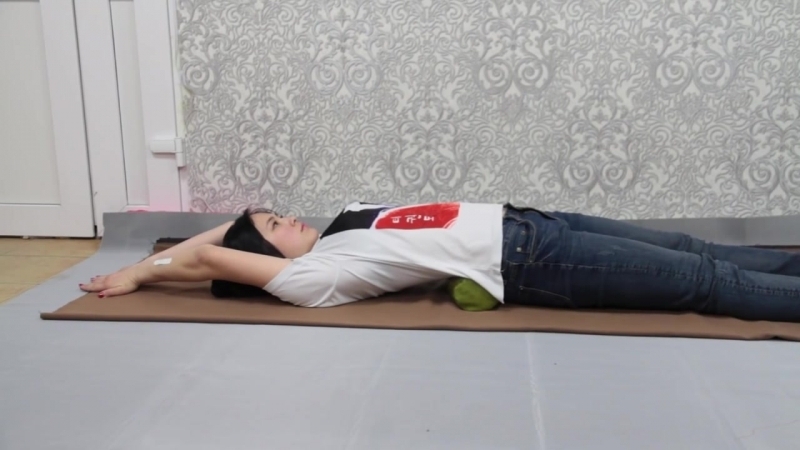 Упражнение на валике