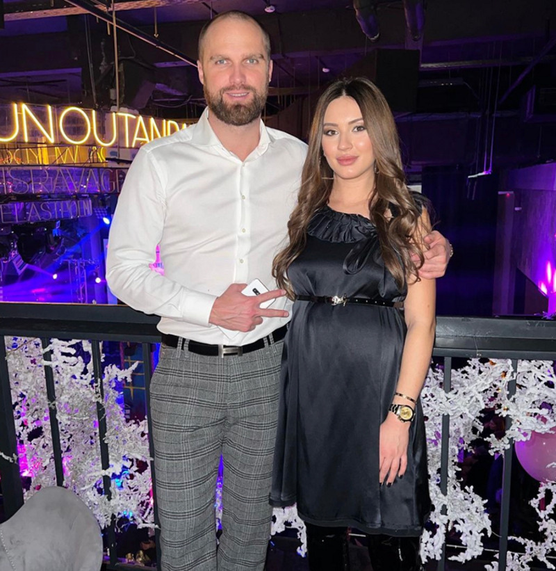 Мишель Серова с мужем Романом