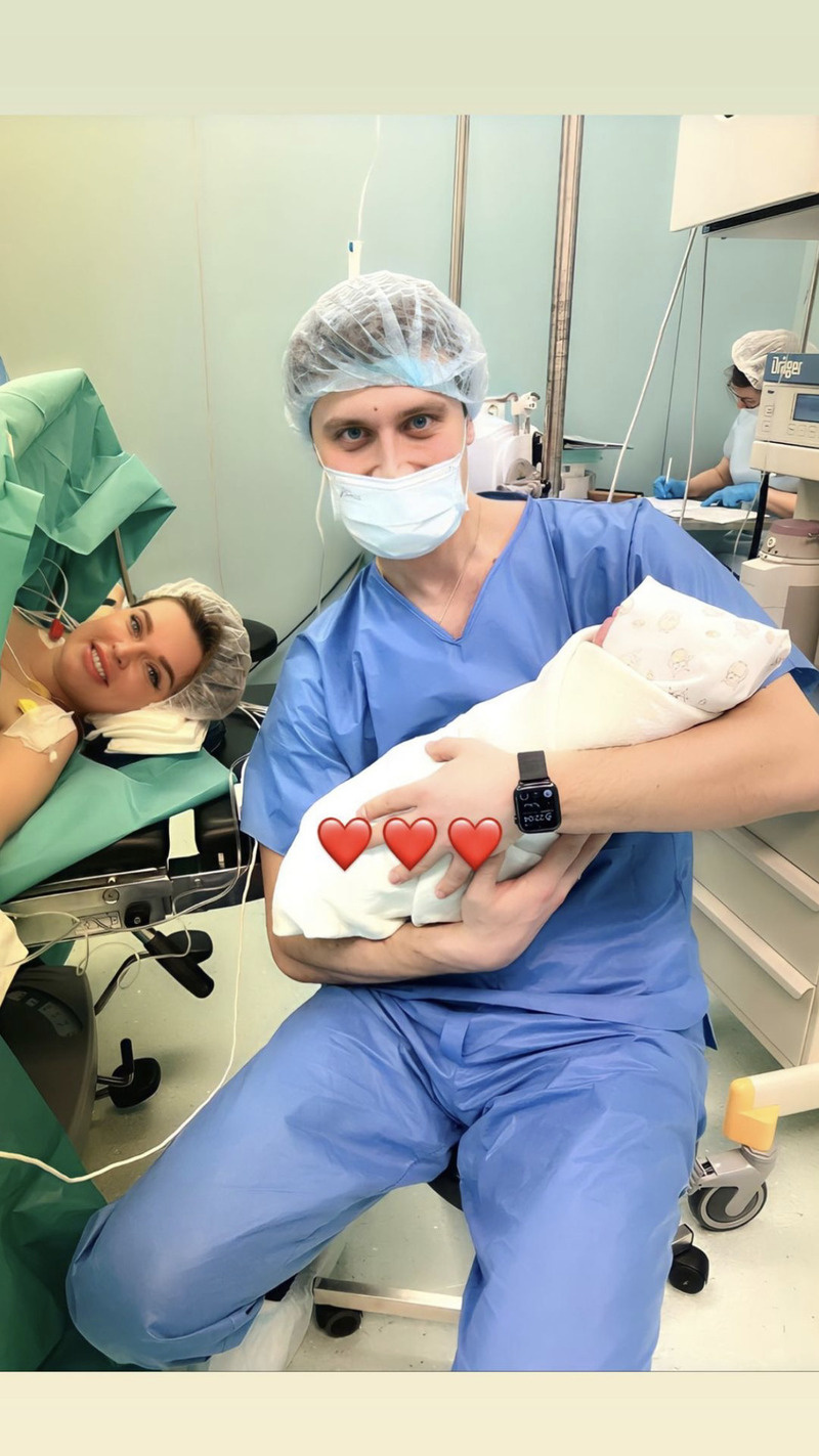 У спортсмена родилась дочь