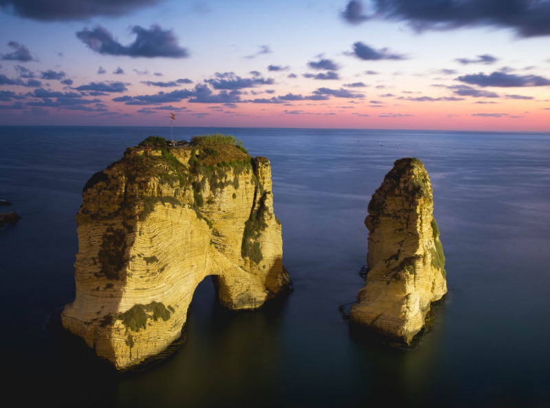 Природное чудо Голубиные скалы. На островках любят селиться птицы