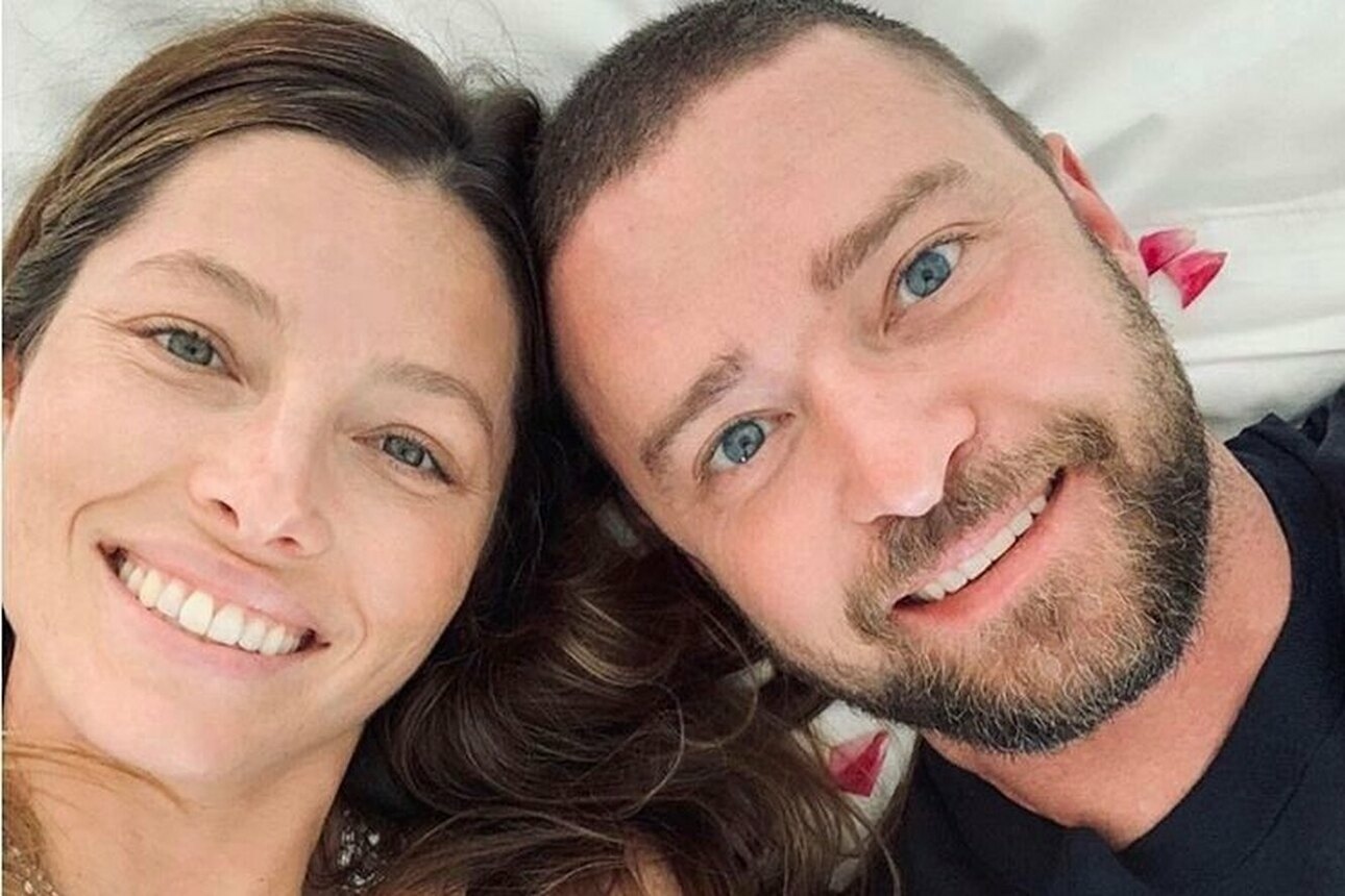 Джастин ТИмберлейк и Джессика Билл