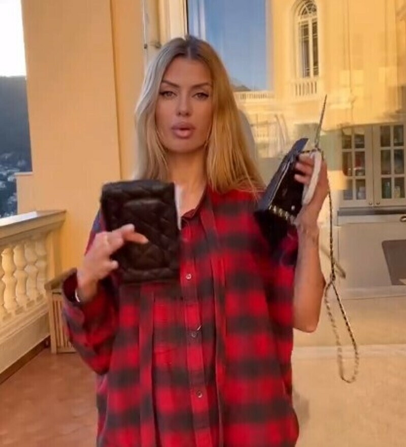 Звезда решила избавиться от сумки люксового бренда