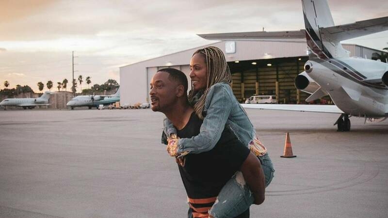 Уилл Смит с женой