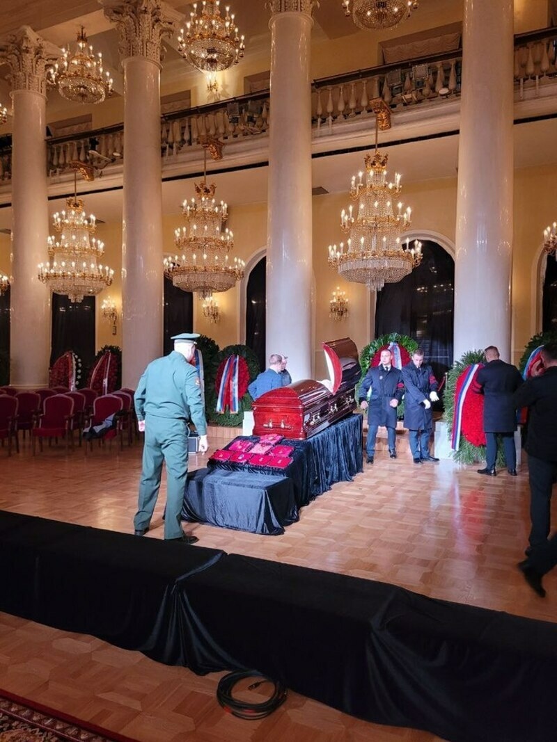 Отпел политика патриарх Кирилл