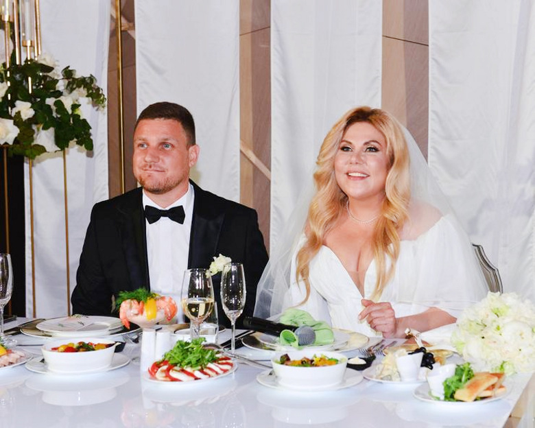 Марина Федункив с мужем