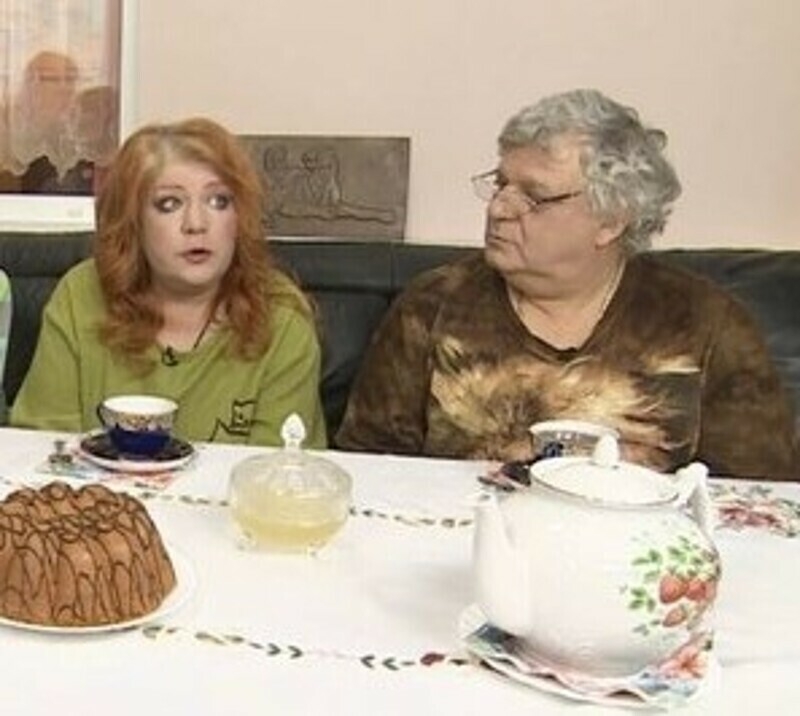 Певица с супругом