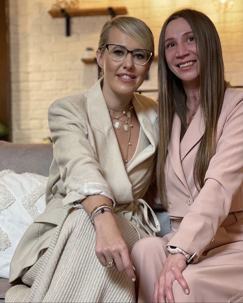 Ксения Собчак и Оксана Садовник