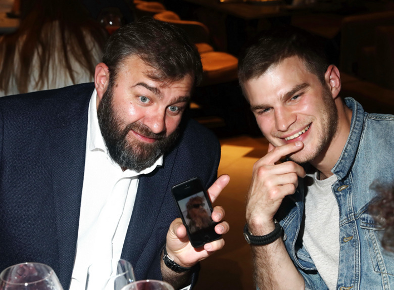 Владимир Пореченков и Владимир Любимцев