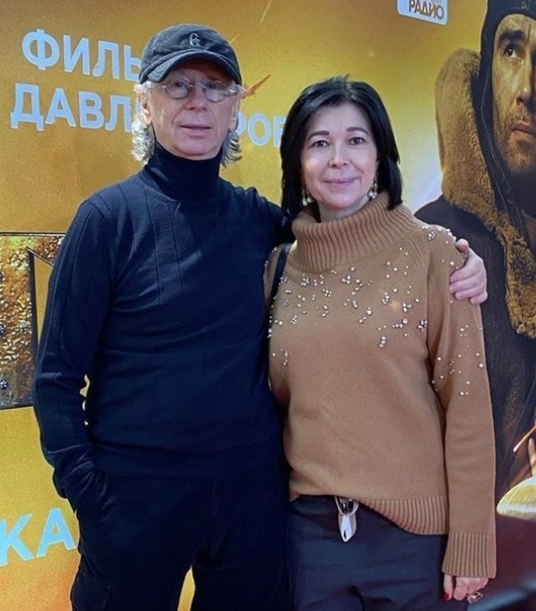 Аркадий Укупник с женой Натальей