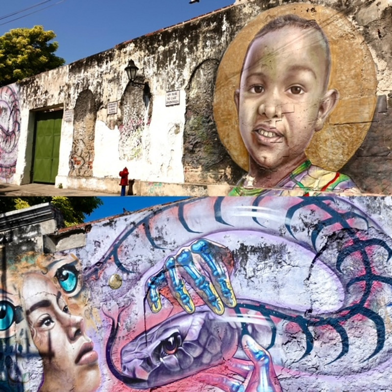 "Гетсемани похож на игрушечную шкатулку - опрятный, расписанный замысловатыми граффити, утопающий в цветах"