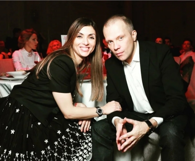 Евгений Рудин с женой Денизой