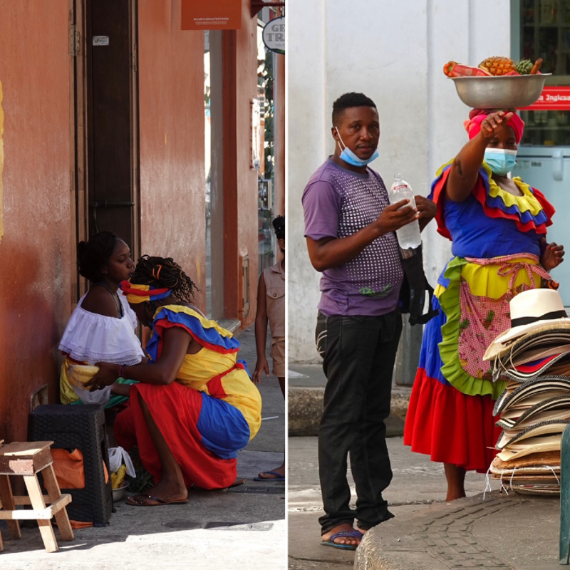 Знаменитые паленкеры Картахены
