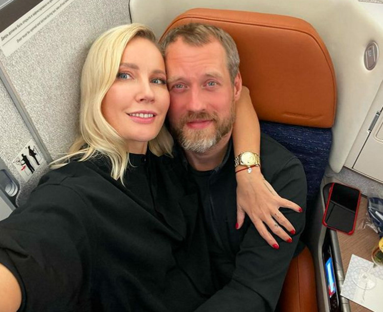 Елена Летучая с мужем